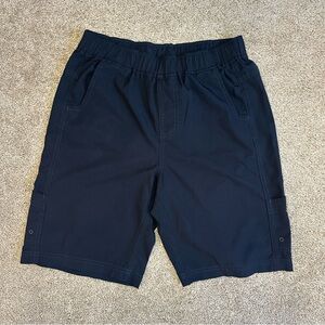 Magellan Outdoors Cargo Fishing Shorts Zip Pockets Water Repellent Black L